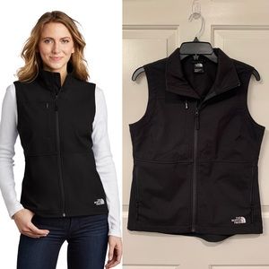 The North Face® Ladies Castle Rock Soft Shell Vest - Black